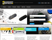 Tablet Screenshot of devoradoresdecontroles.com.br